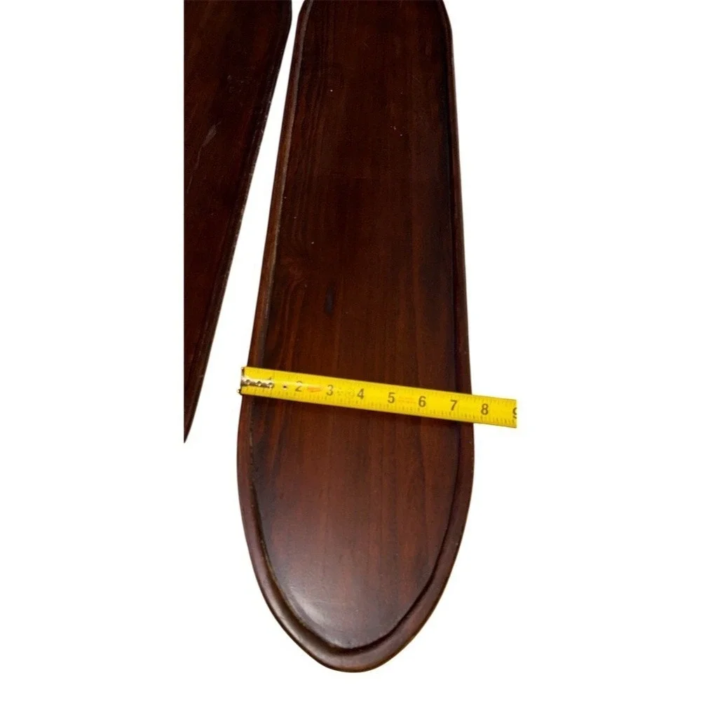 Fanimation Ceiling Fan Replacement Blades Set of 4 Brown 21in x 5in pre drilled‎